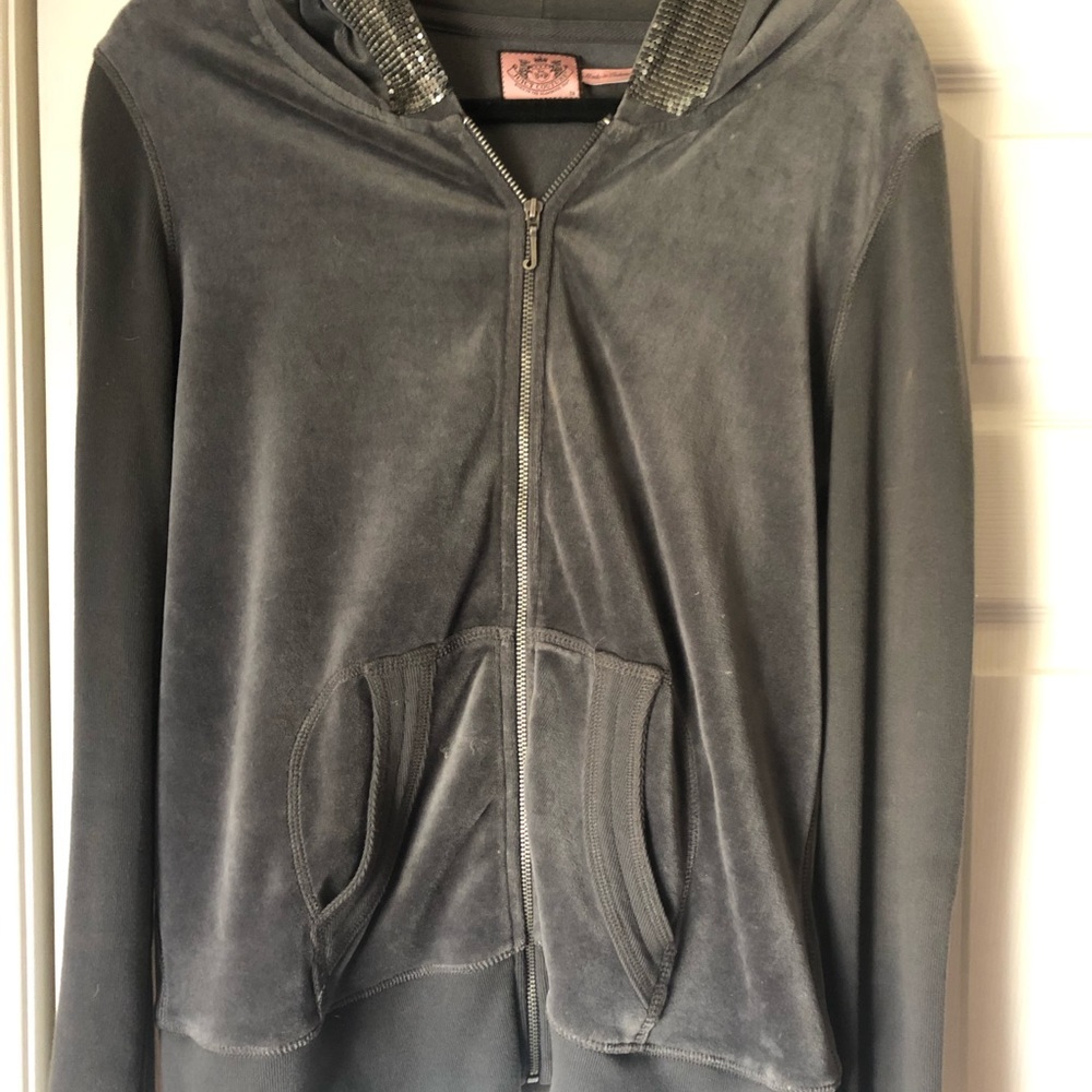 Juicy Couture Velour Hooded Sweater